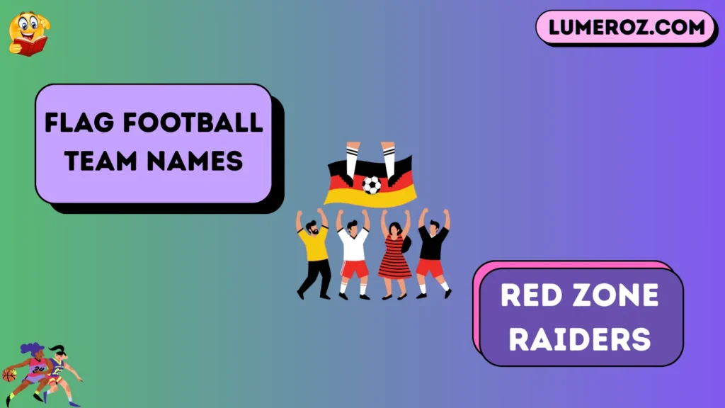 Flag football team names