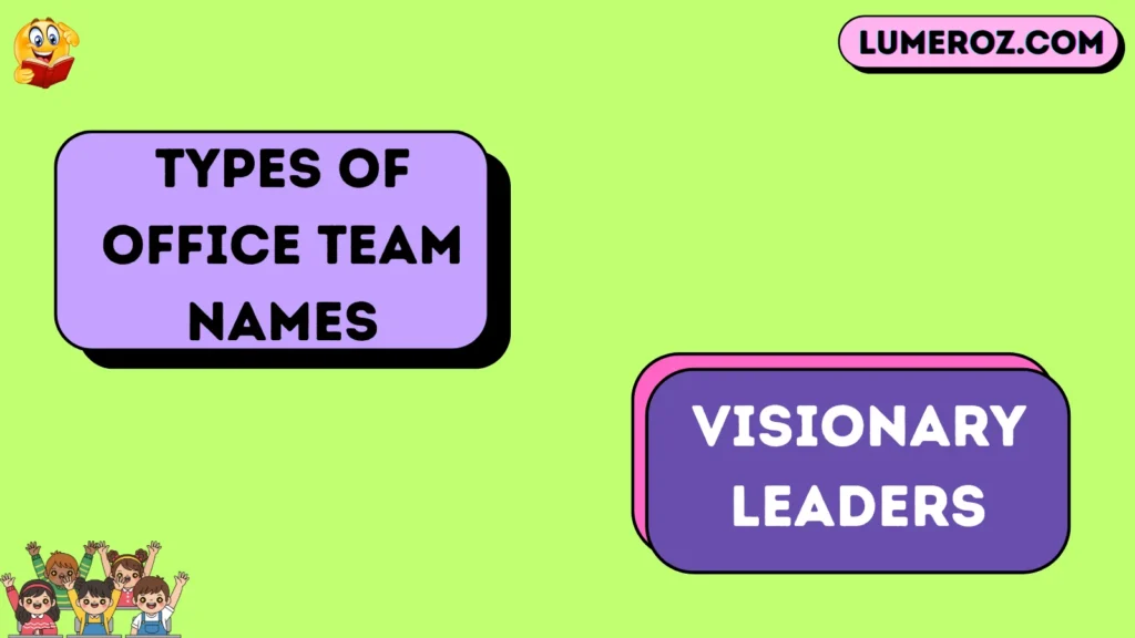 Types of Office Team Names