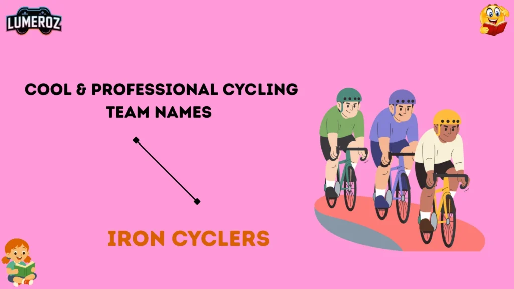 Cool & Professional Cycling Team Names