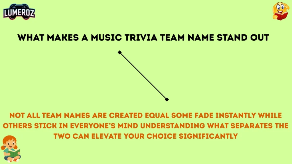 What Makes a Music Trivia Team Name Stand Out

