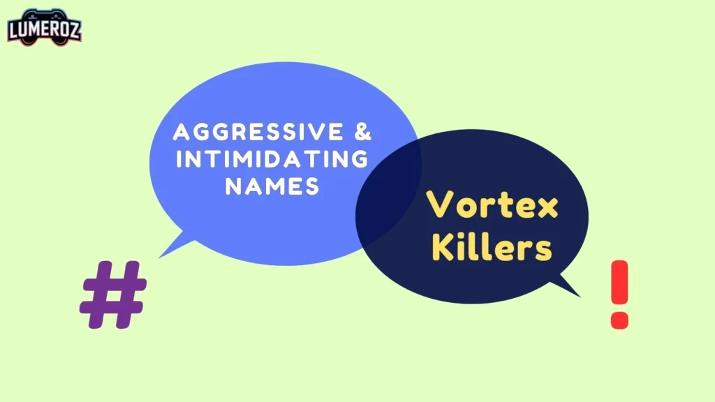 Aggressive & Intimidating Names