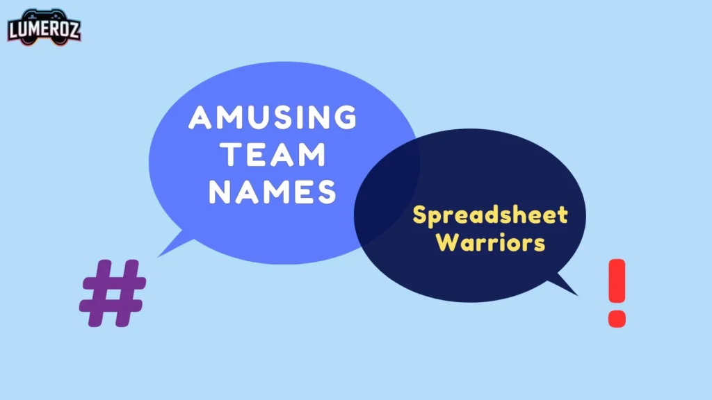 Amusing team names