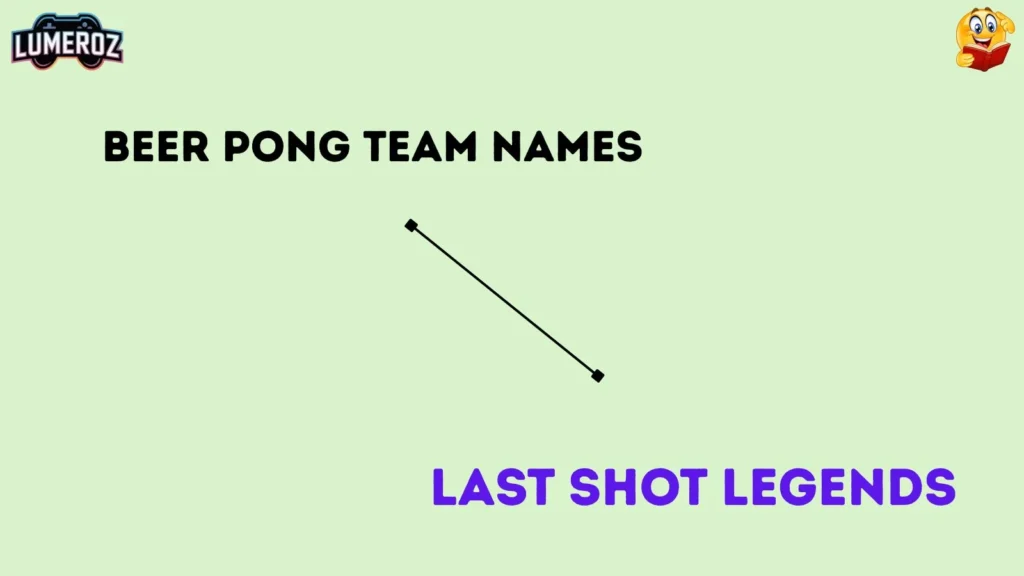 beer pong team name