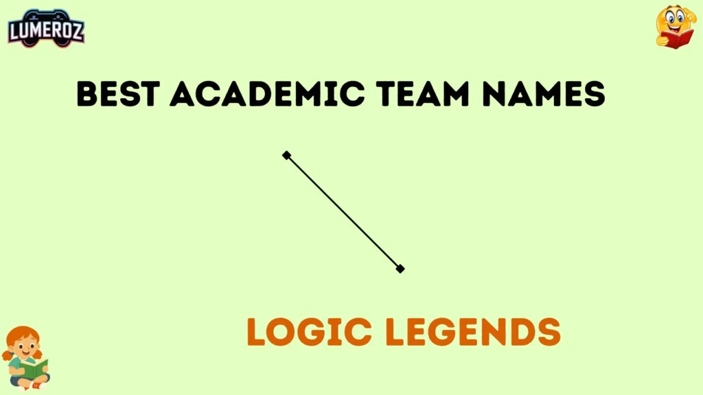 Best Academic Team Names