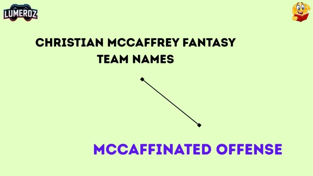 Christian McCaffrey fantasy team name