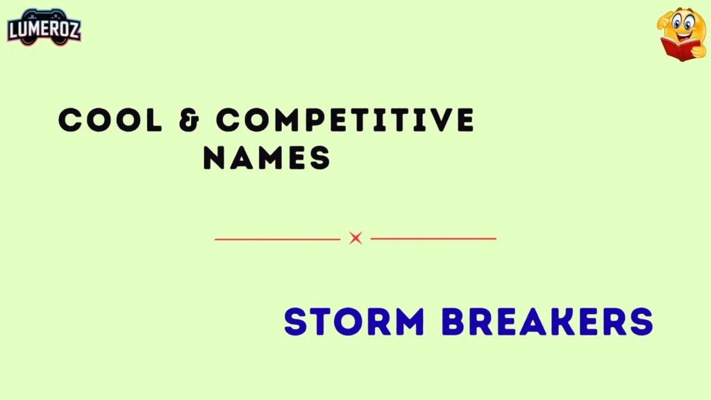 Cool & Competitive Names