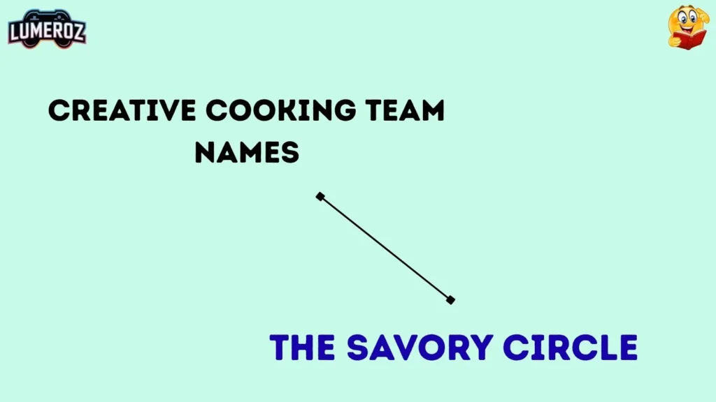Creative Cooking Team Names