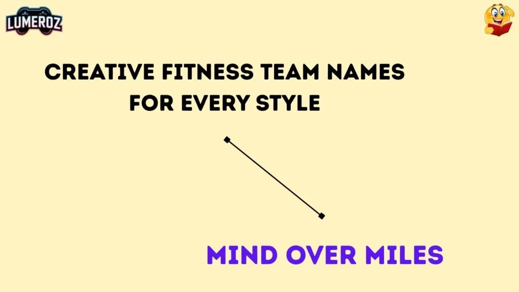 Creative Fitness Team Names for Every Style