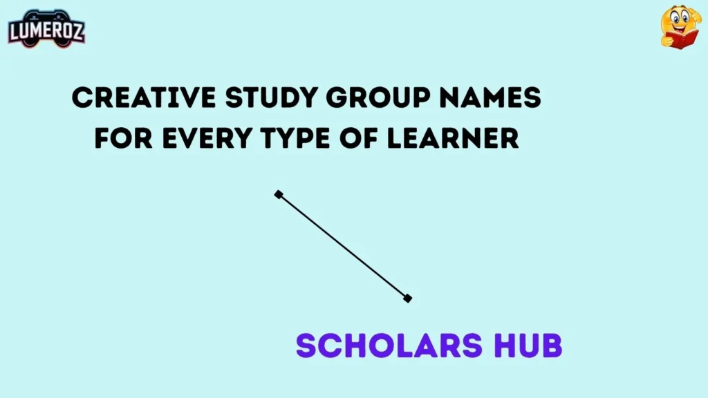 Creative Study Group Names for Every Type of Learner
