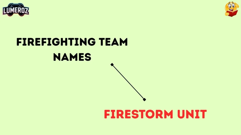 Firefighting team names