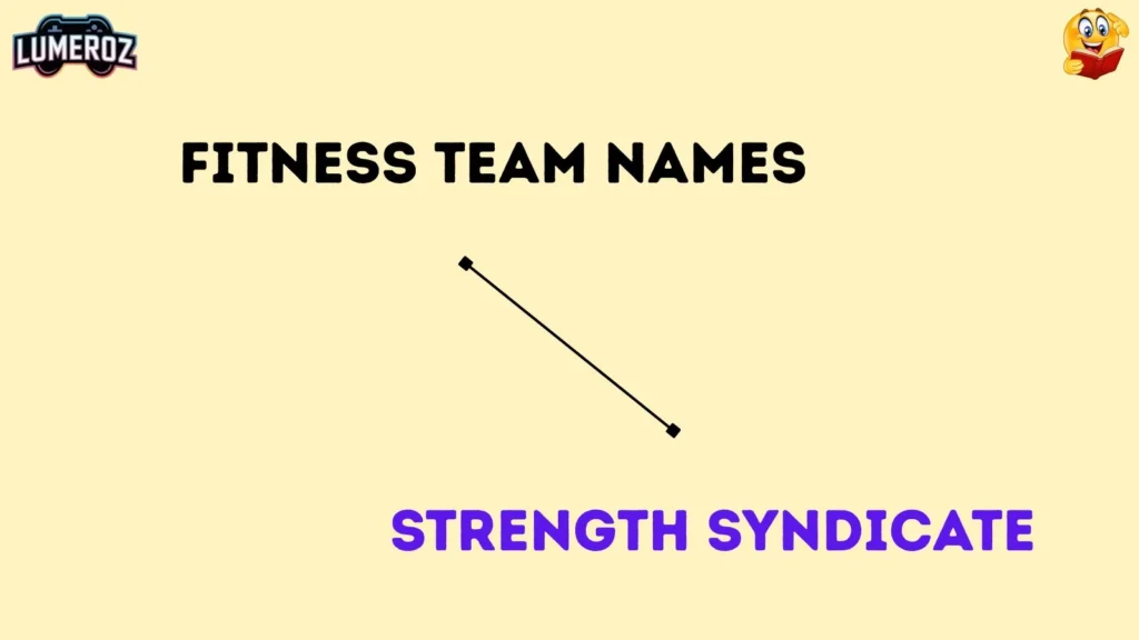 Fitness team names
