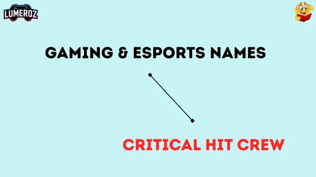 Gaming & Esports Names