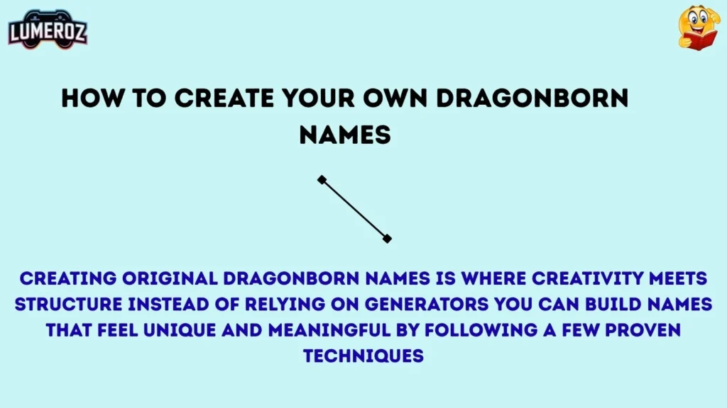 How to Create Your Own Dragonborn Names