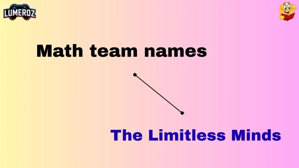 Math team names