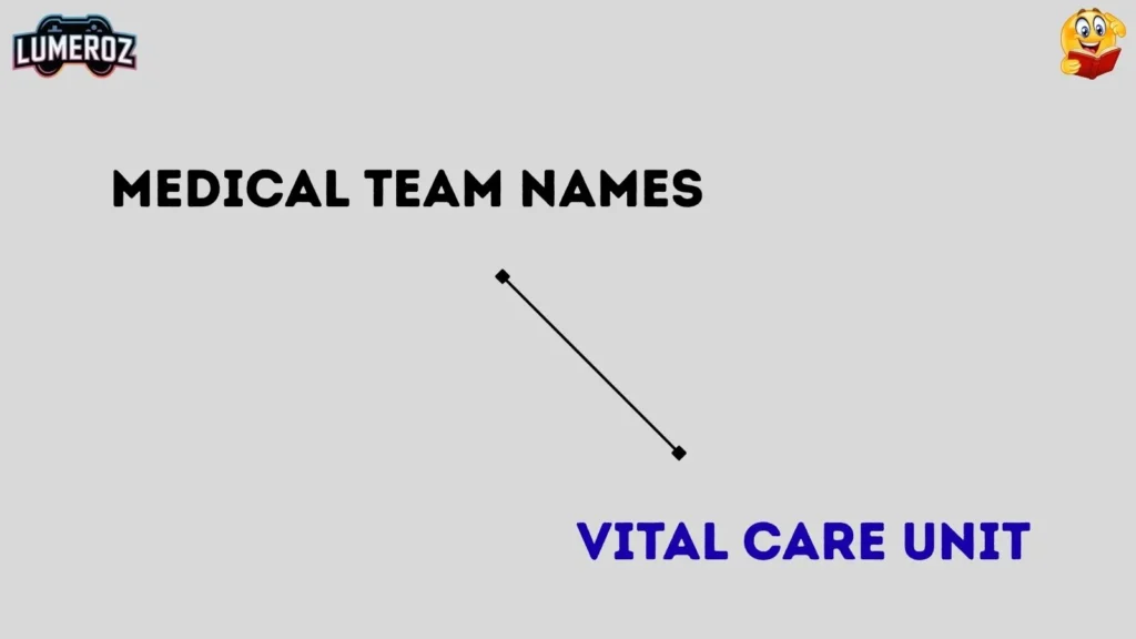 Medical team names