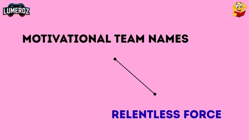 Motivational team names