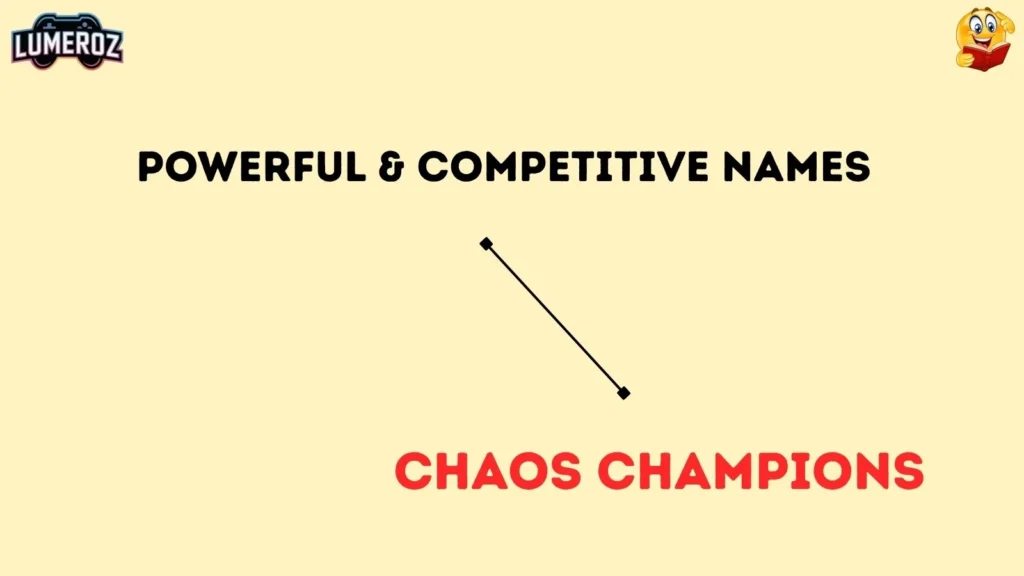 Powerful & Competitive Names