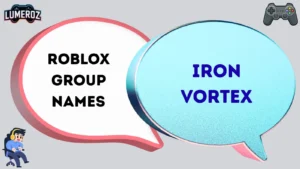 Roblox group name