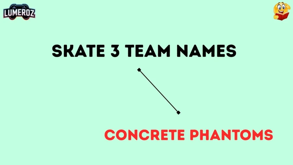 Skate 3 team name
