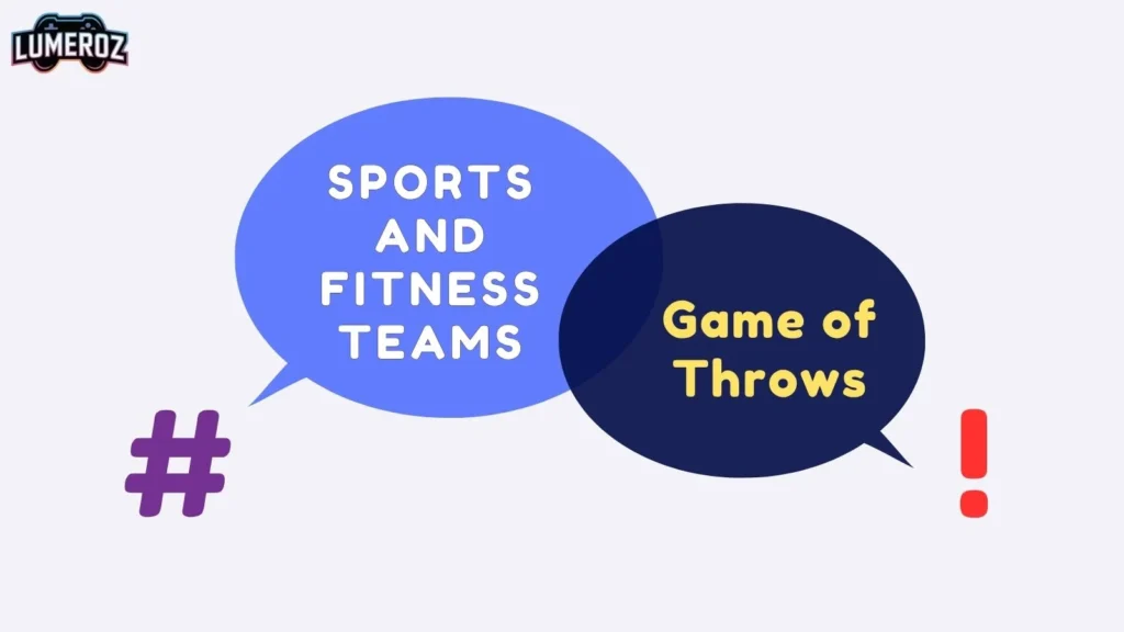 Sports and Fitness Teams
