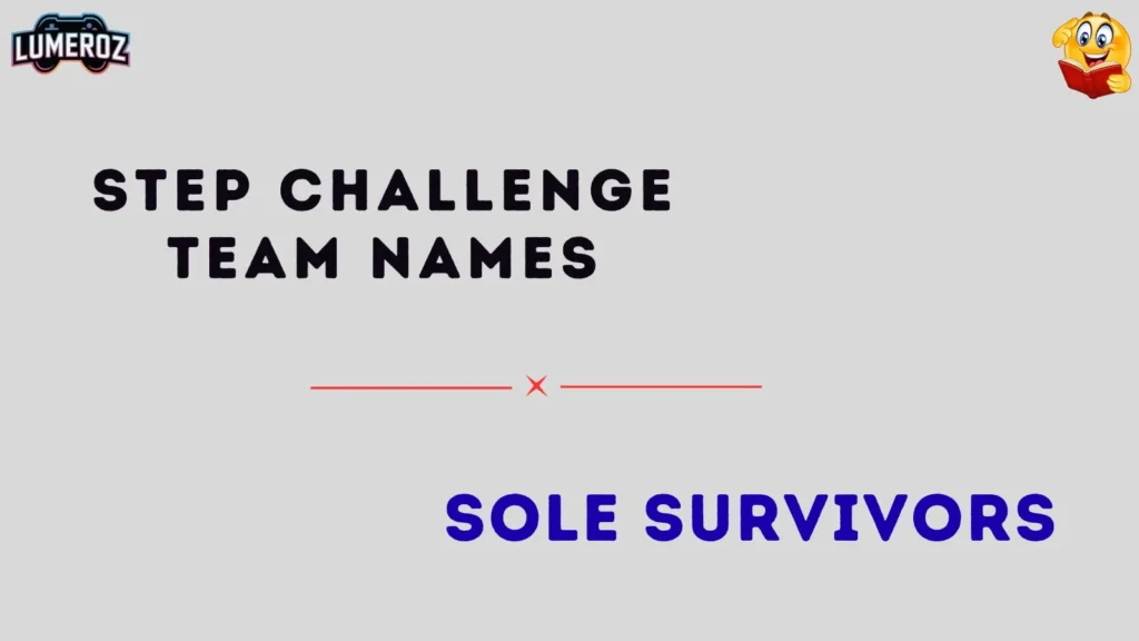 Step challenge team names