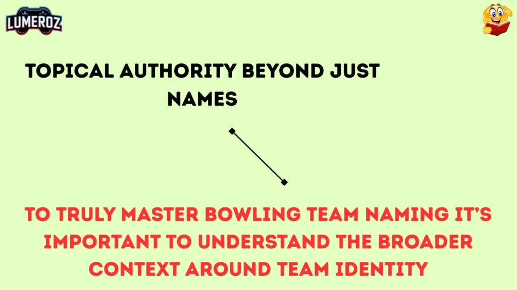 Topical Authority Beyond Just Names