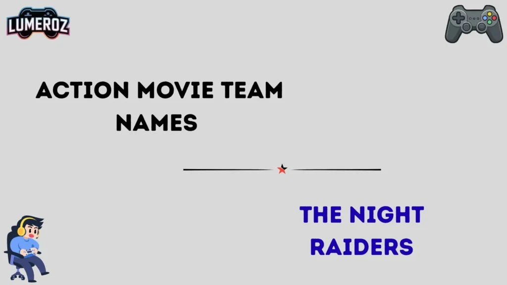 Action Movie Team Names 