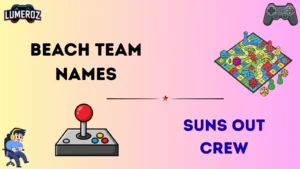 Beach team names