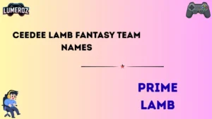 CeeDee Lamb fantasy team names