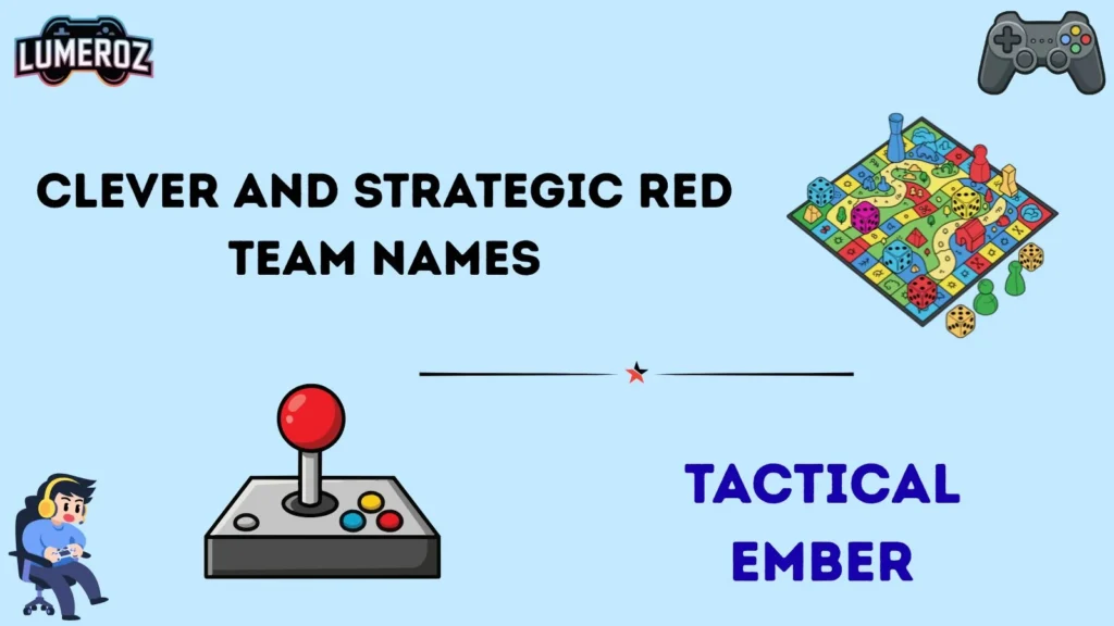 Clever and Strategic Red Team Names