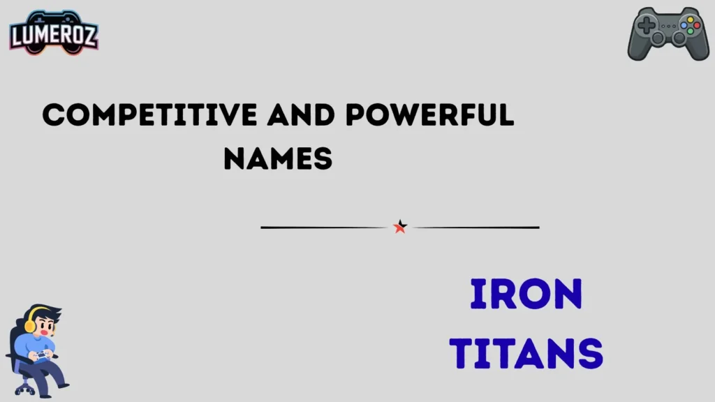 Competitive and Powerful Names
