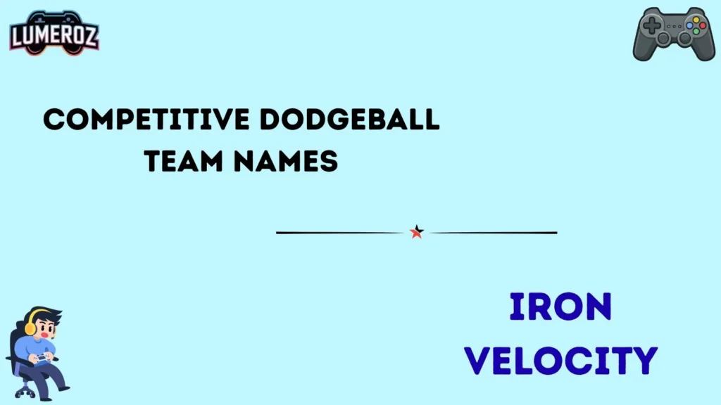 Competitive Dodgeball Team Names