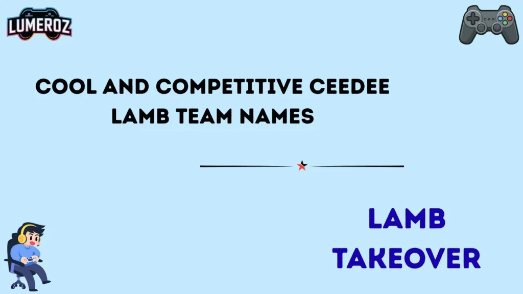 Cool and Competitive CeeDee Lamb Team Names