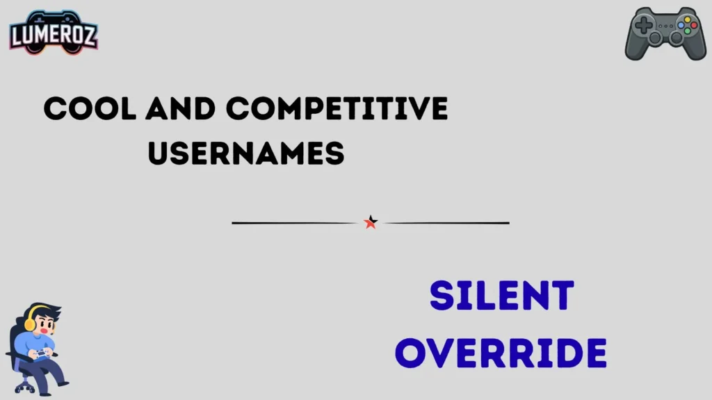 Cool and Competitive Usernames