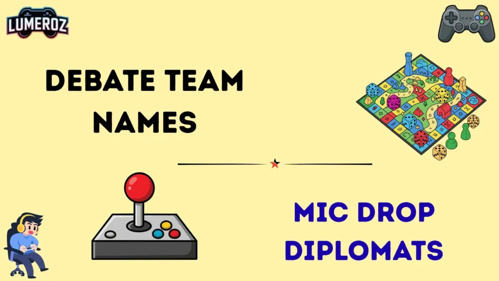 Debate team names
