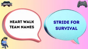 heart walk team name