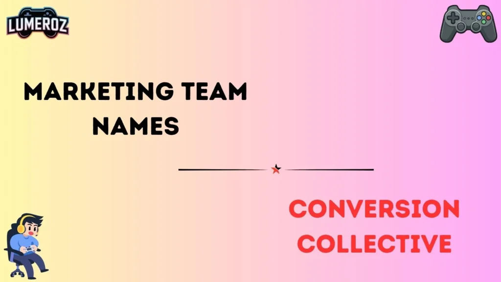 Marketing team names