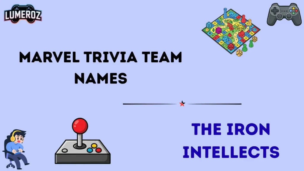 Marvel trivia team names