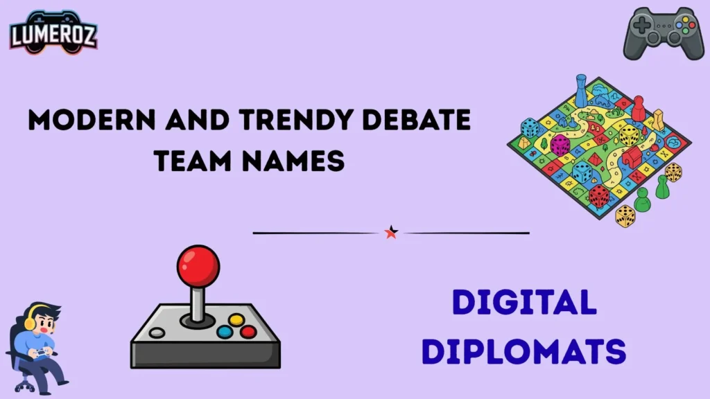 Modern and Trendy Debate Team Names