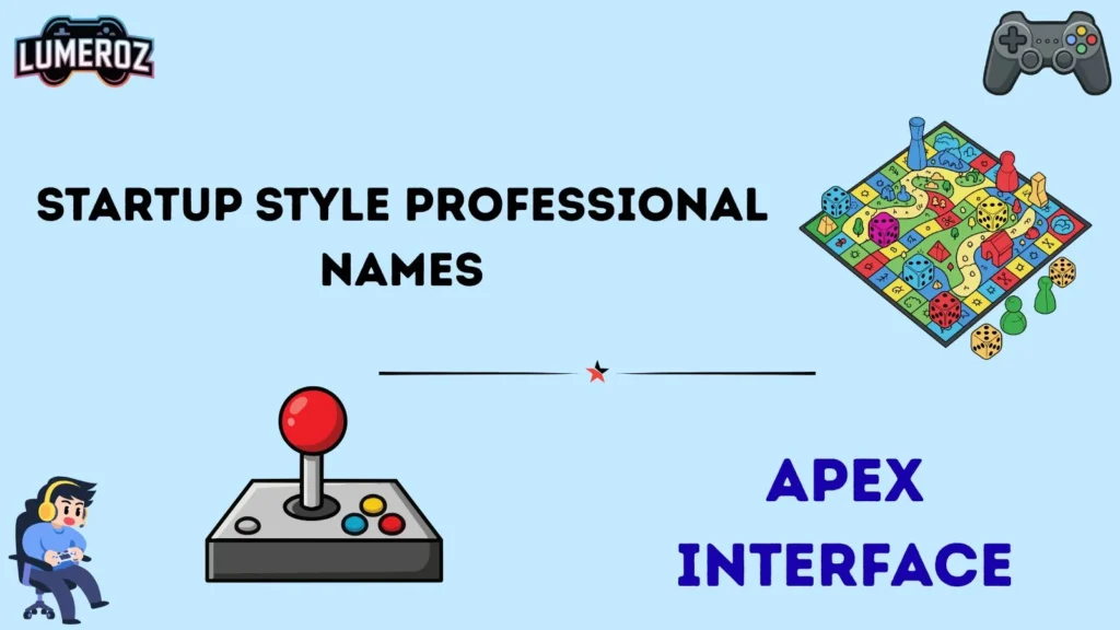 Startup Style Professional Names