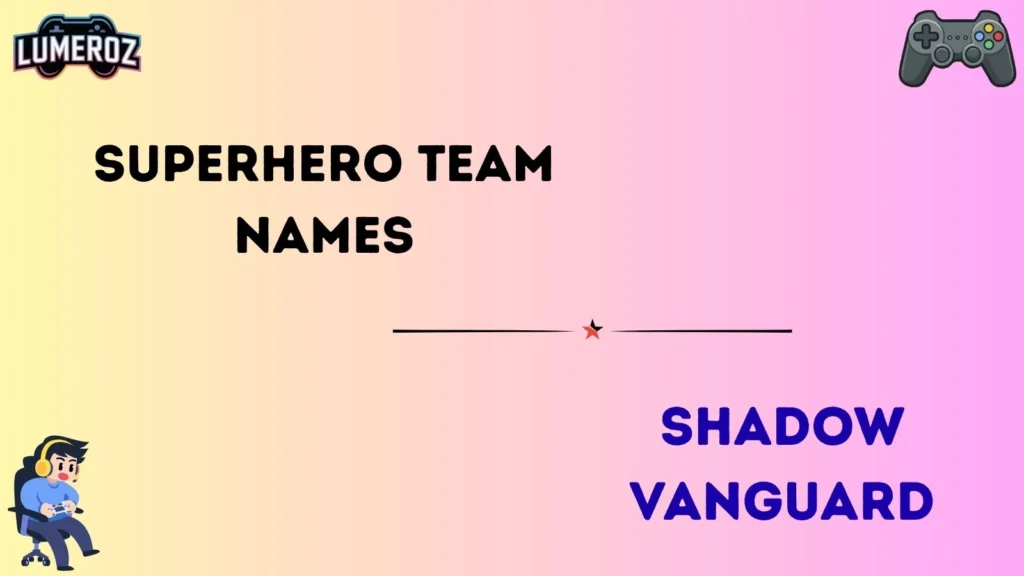 Superhero team names