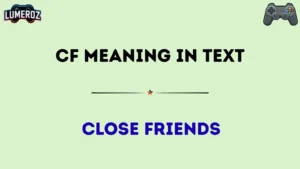 cf meaning in text