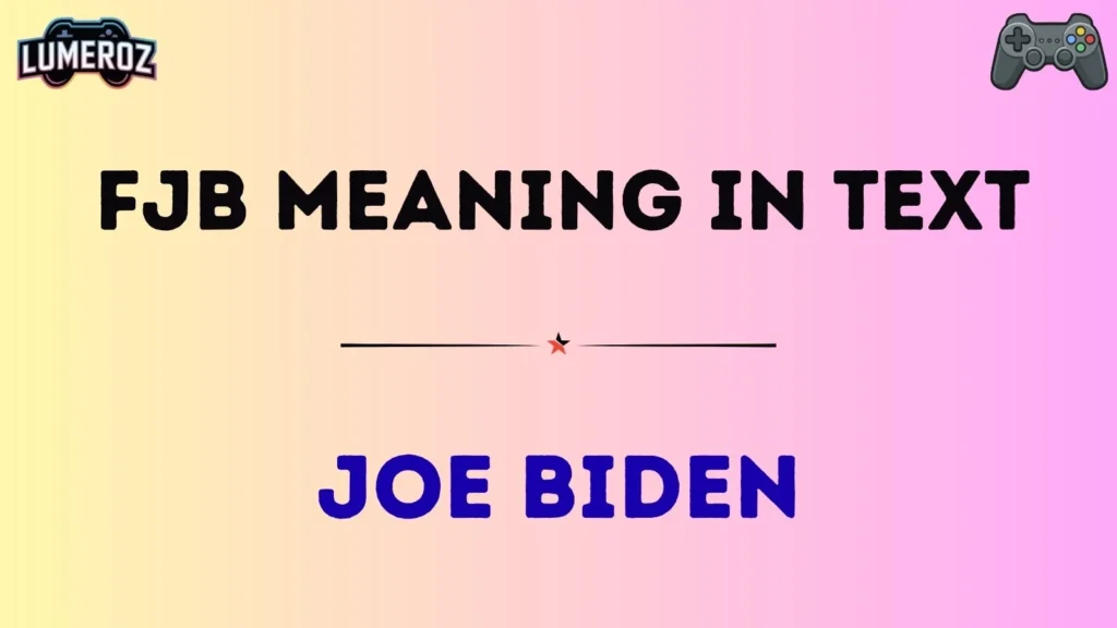 fjb meaning in text
