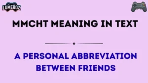mmcht meaning in text