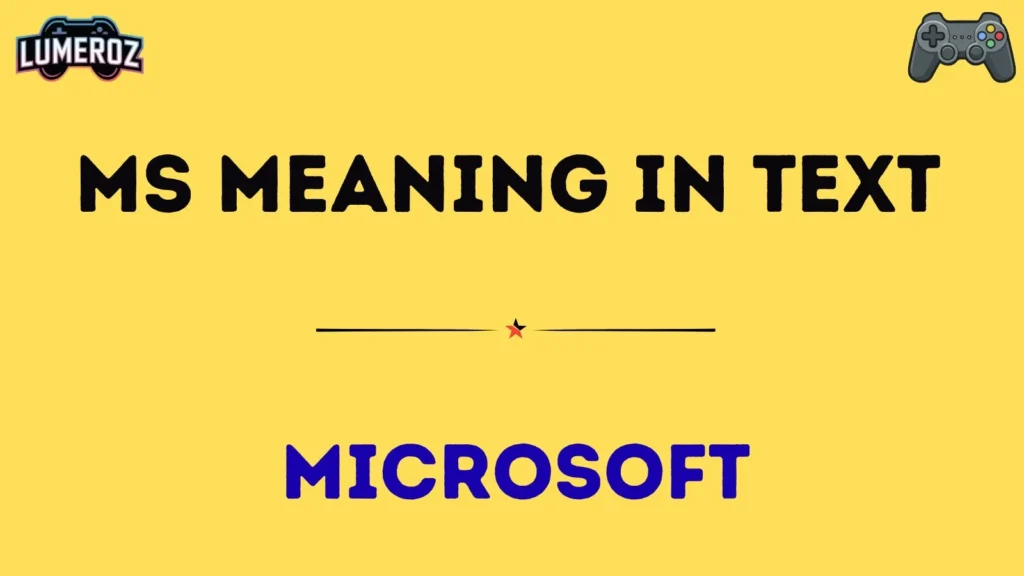 ms meaning in text