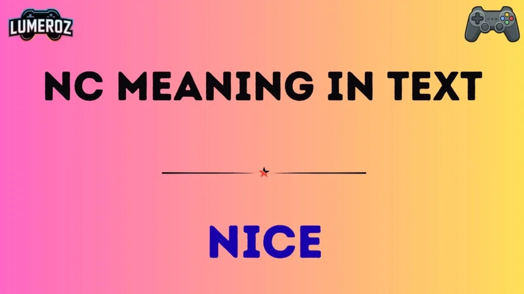 nc meaning in text