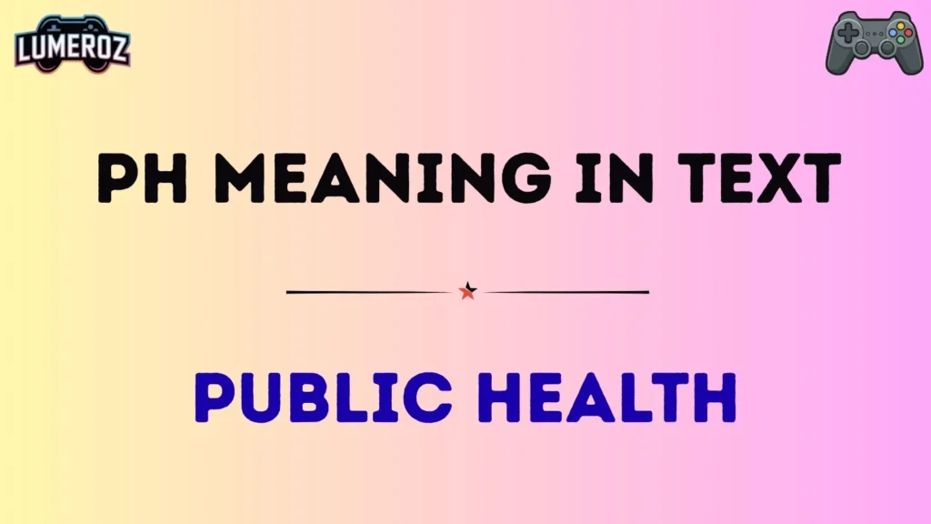 ph meaning in text
