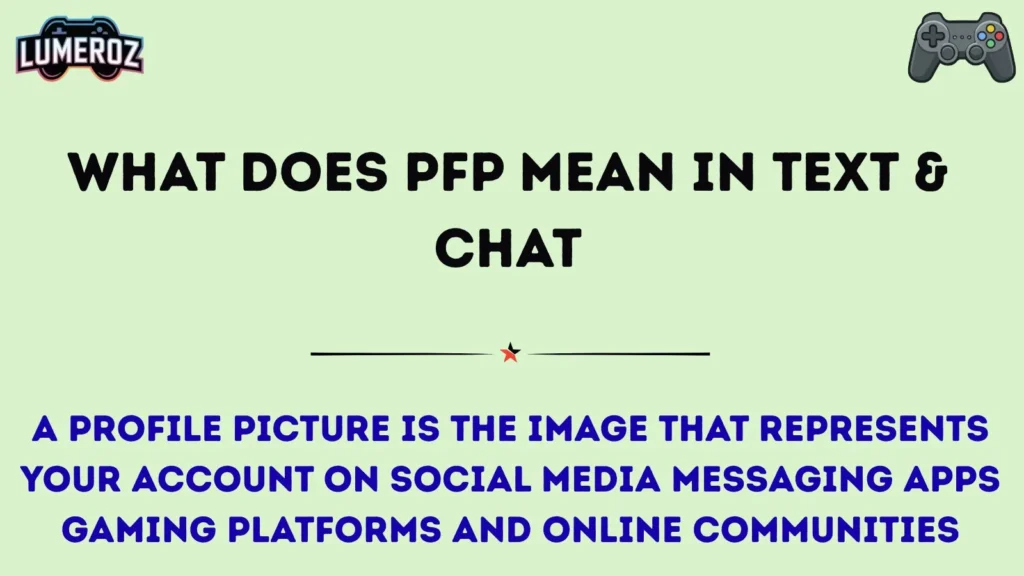 What Does PFP Mean in Text & Chat