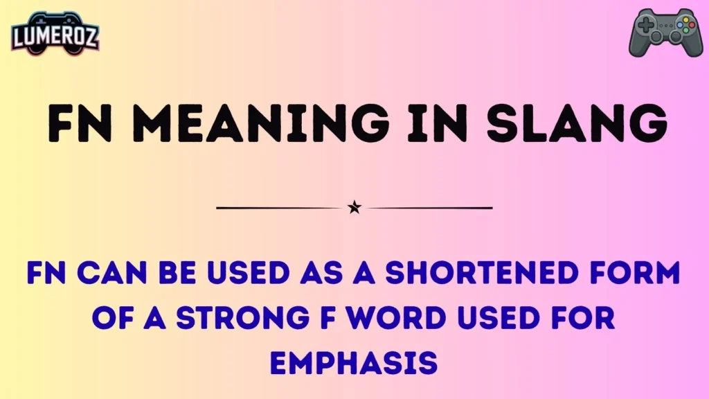fn meaning in slang