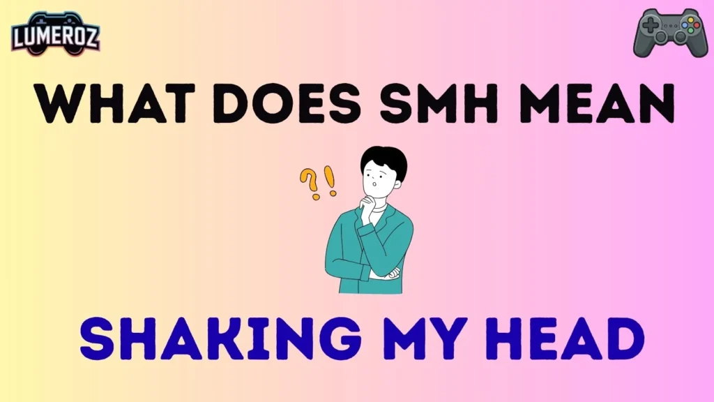 what does smh mean